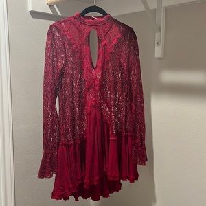 Free People lace top